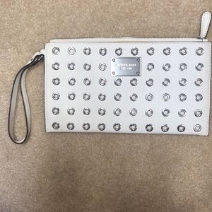 Michael Kors Pebble Grommet Wristlet
